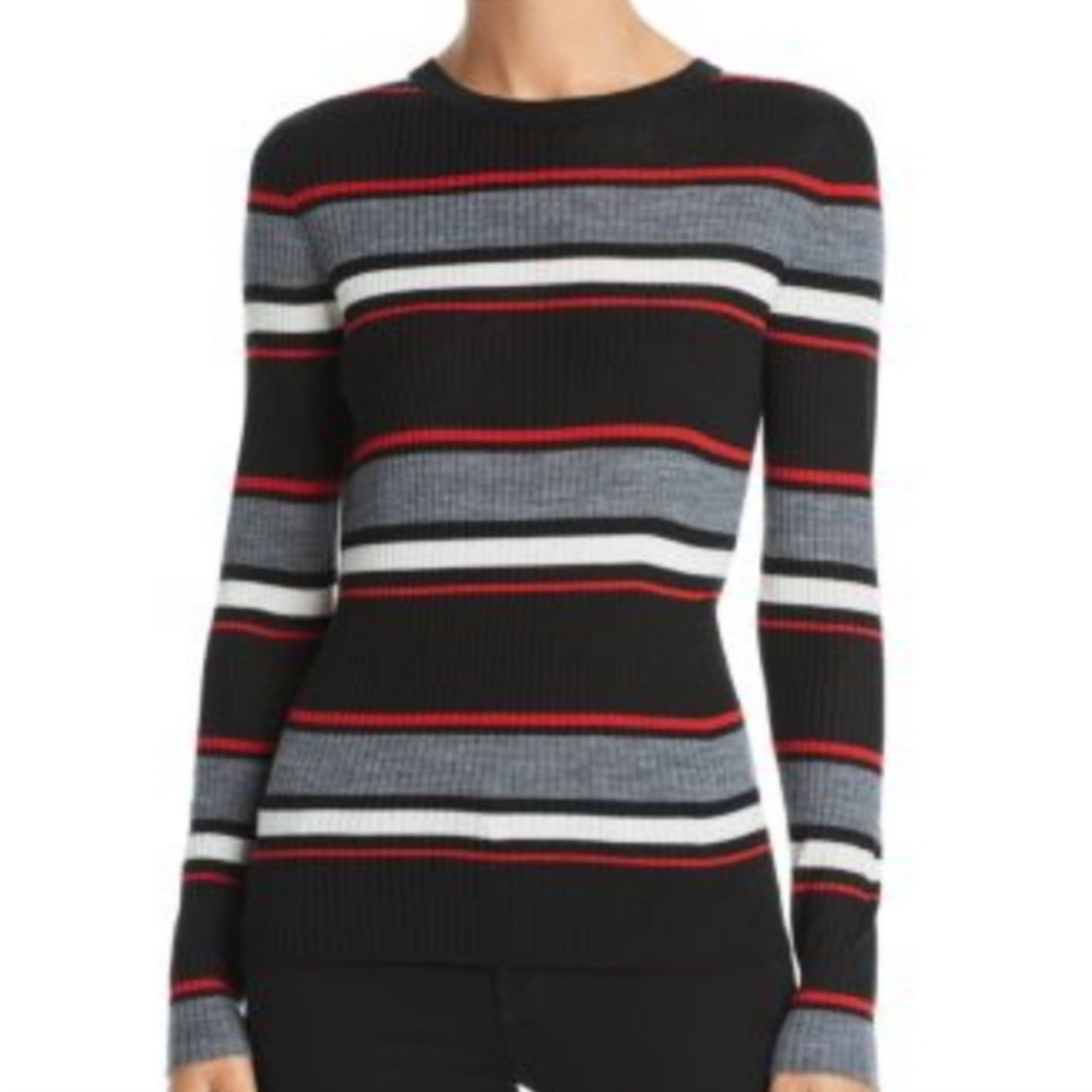 Frame merino wool stripe sweater size‎ xs